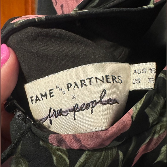 Free People Queen Anne Dress Size 12 - Picture 5 of 8